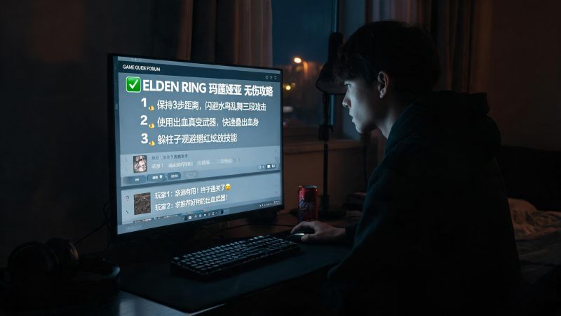 游戏攻略生态变天：玩家自创路线图成主流参考